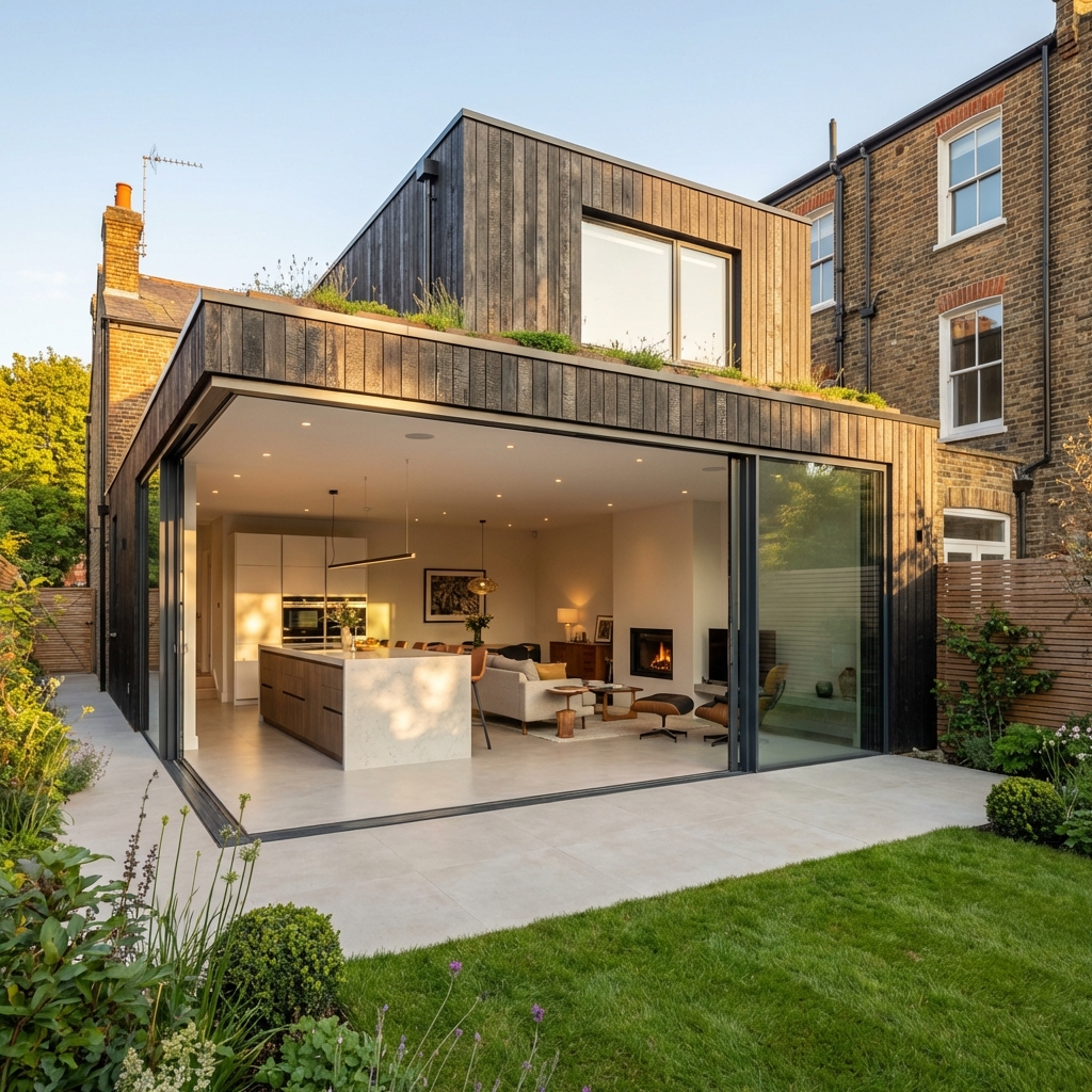 Modern house extension