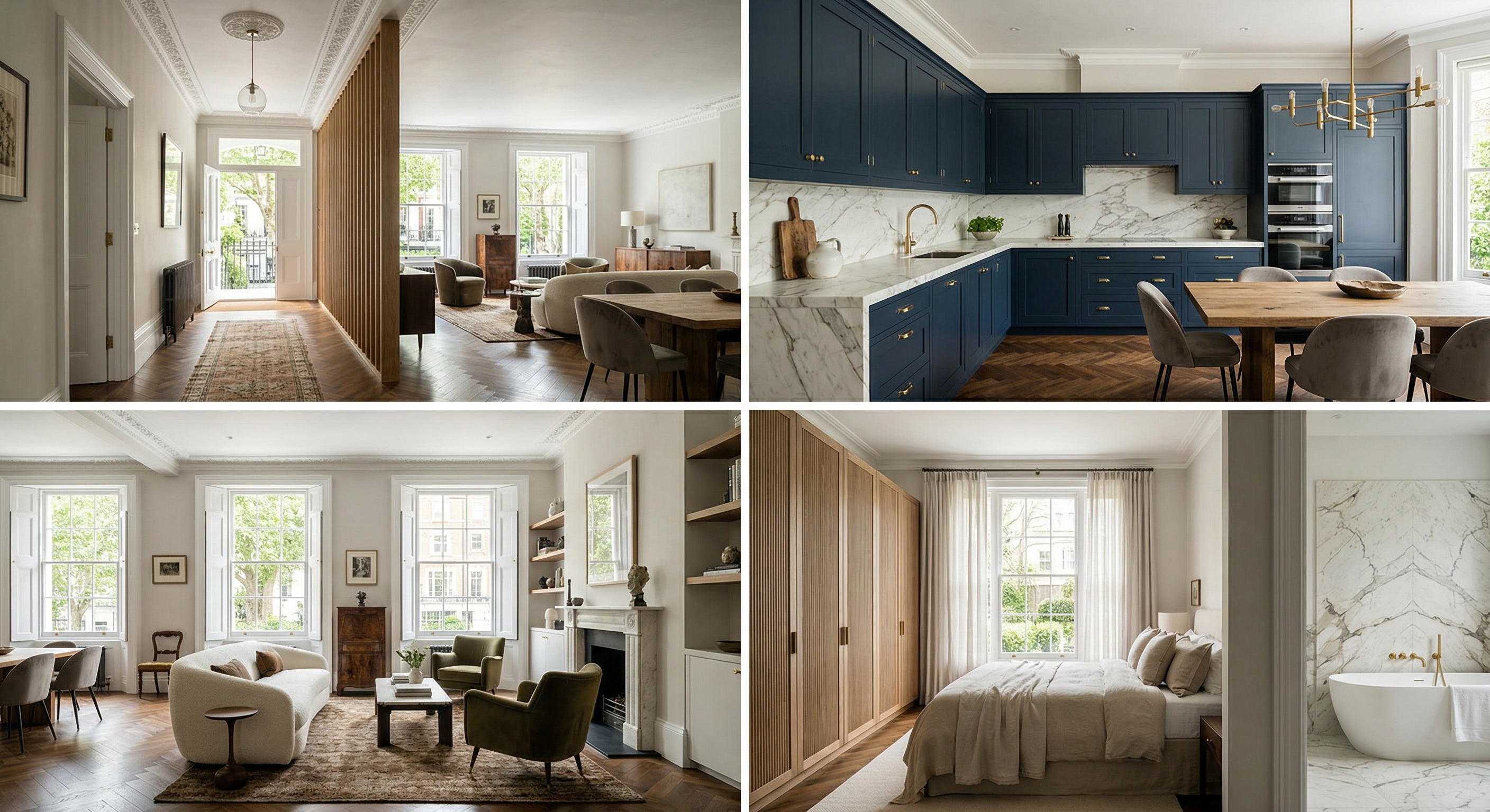 Royal Court House Sloane Street - prime apartment full renovation