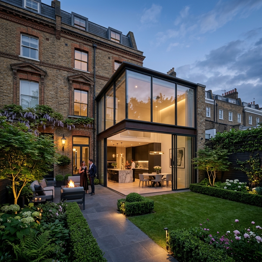 Luxury rear extensions in chelsea