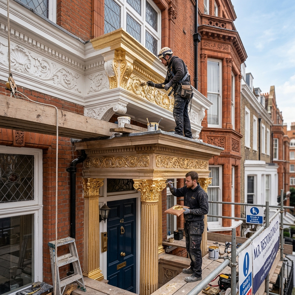 Luxury heritage restoration in chelsea