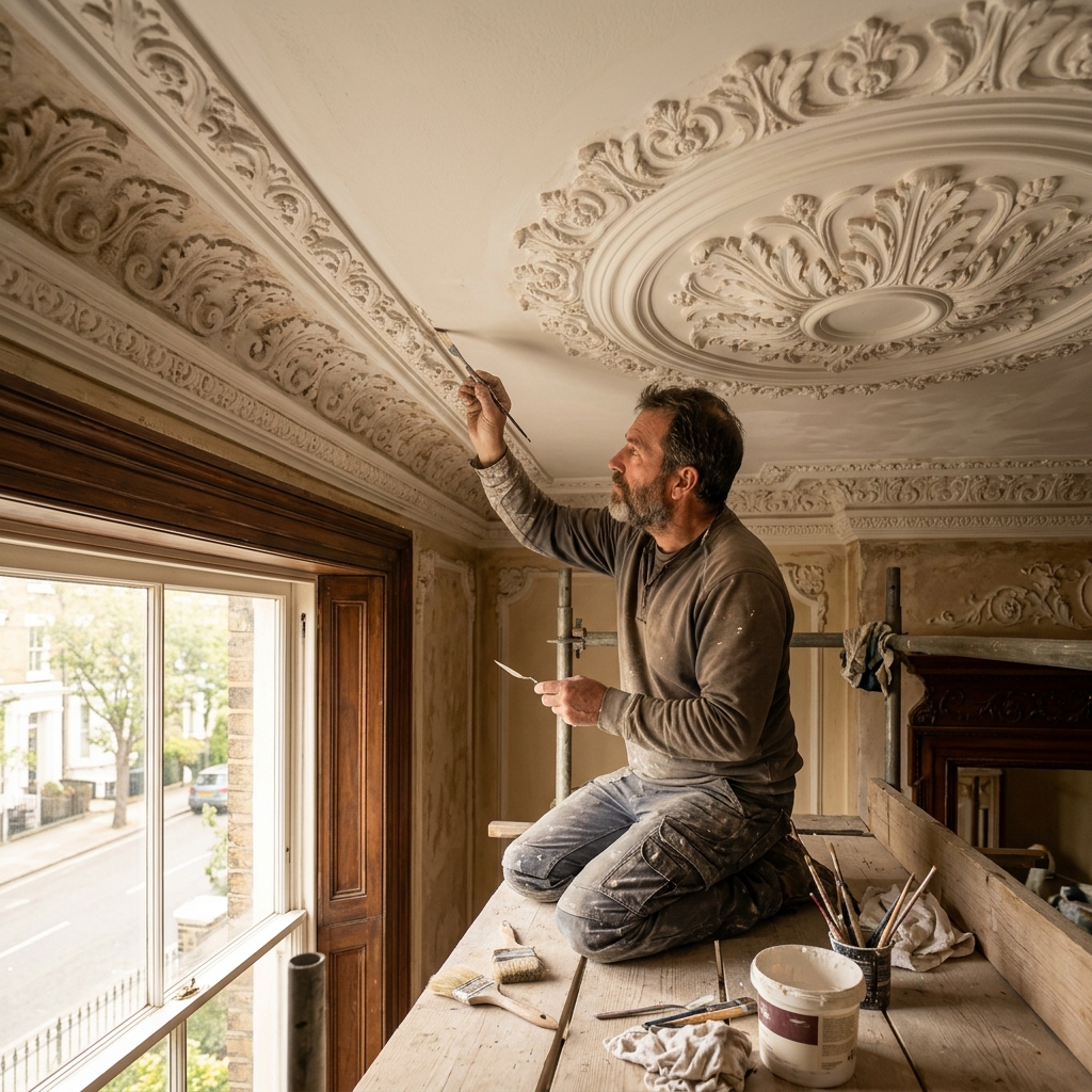 Luxury heritage restoration in clapham