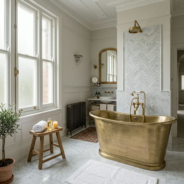 Luxury bathroom renovation in golders green