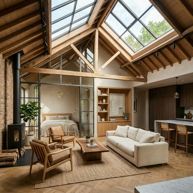 Luxury mansard loft conversion in golders green