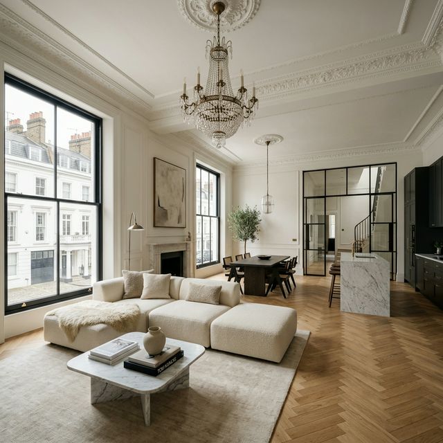Luxury house refurbishment in holborn