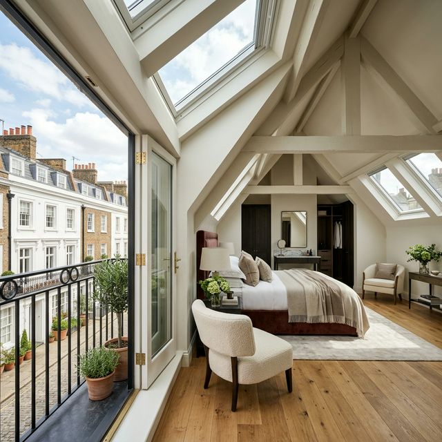Luxury velux loft conversion in soho