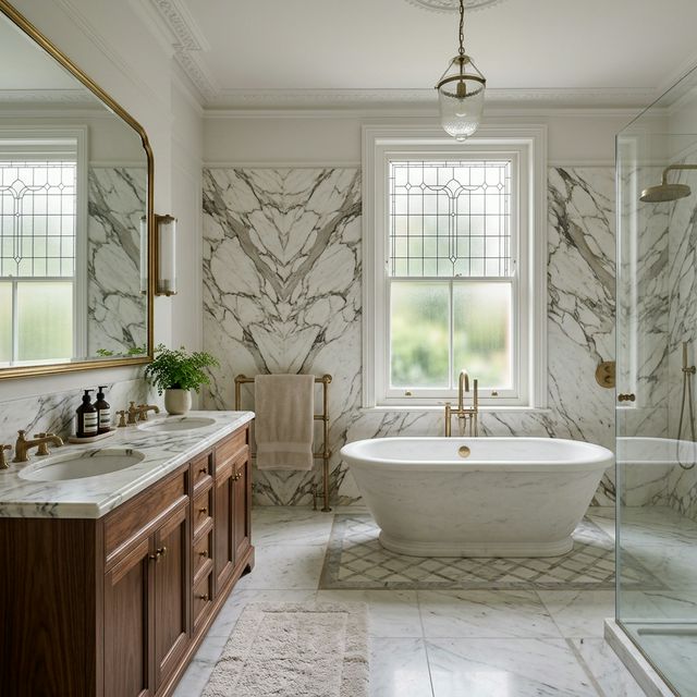 Luxury bathroom renovation in st johns wood