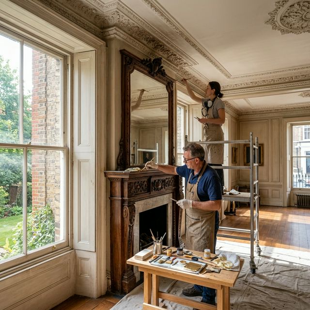 Luxury heritage restoration in st johns wood